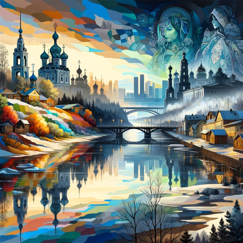 Изображение к статье Путешествие через искусство: От Чувашского края до Санкт-Петербурга