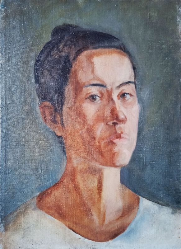 Картина 'Портрет женщины' в жанре портрет